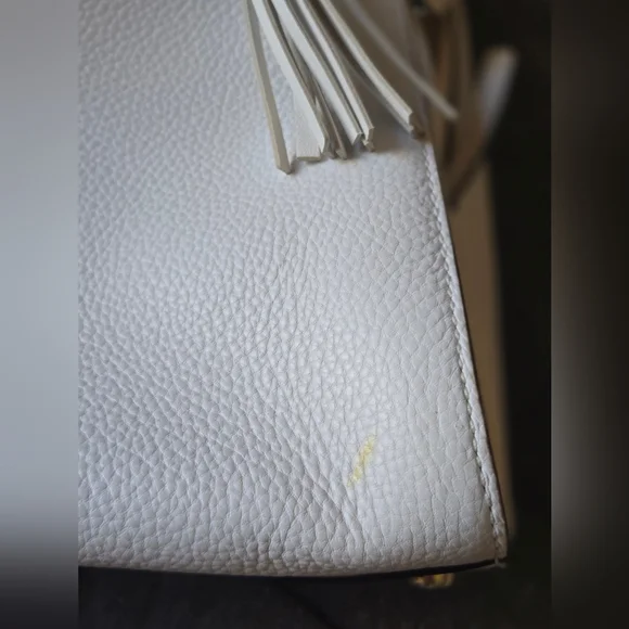 Kate Spade White Leather Handbag - Picture 4 of 6